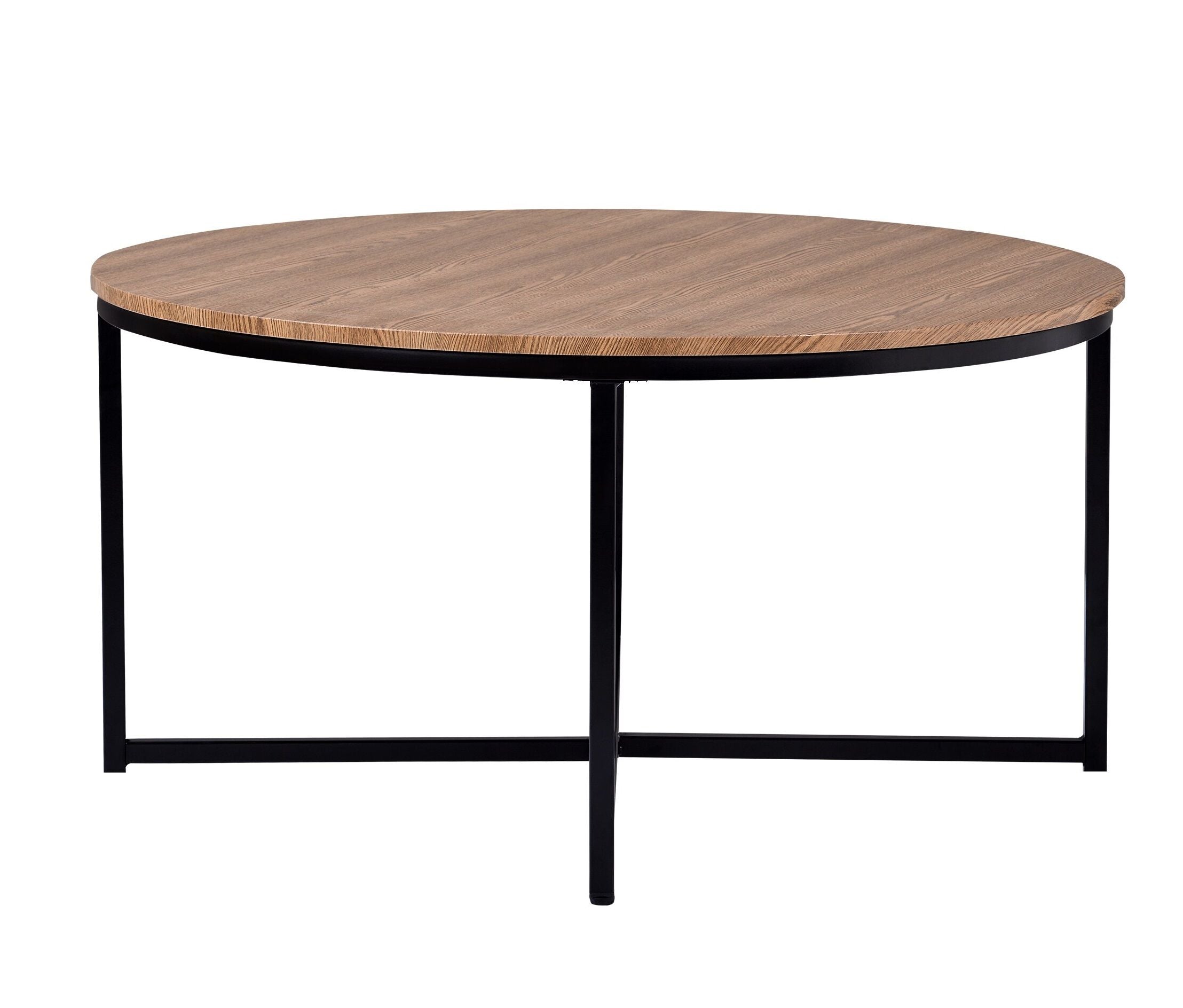 Mesa de centro REDON madera – mesa de centro a medida madera | Look Vintage