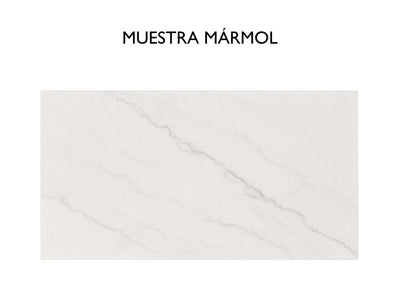Consola CIRCUM – Tapa de mármol y estructura de hierro personalizable acabado – consola recibidor a medida personalizado | Lo