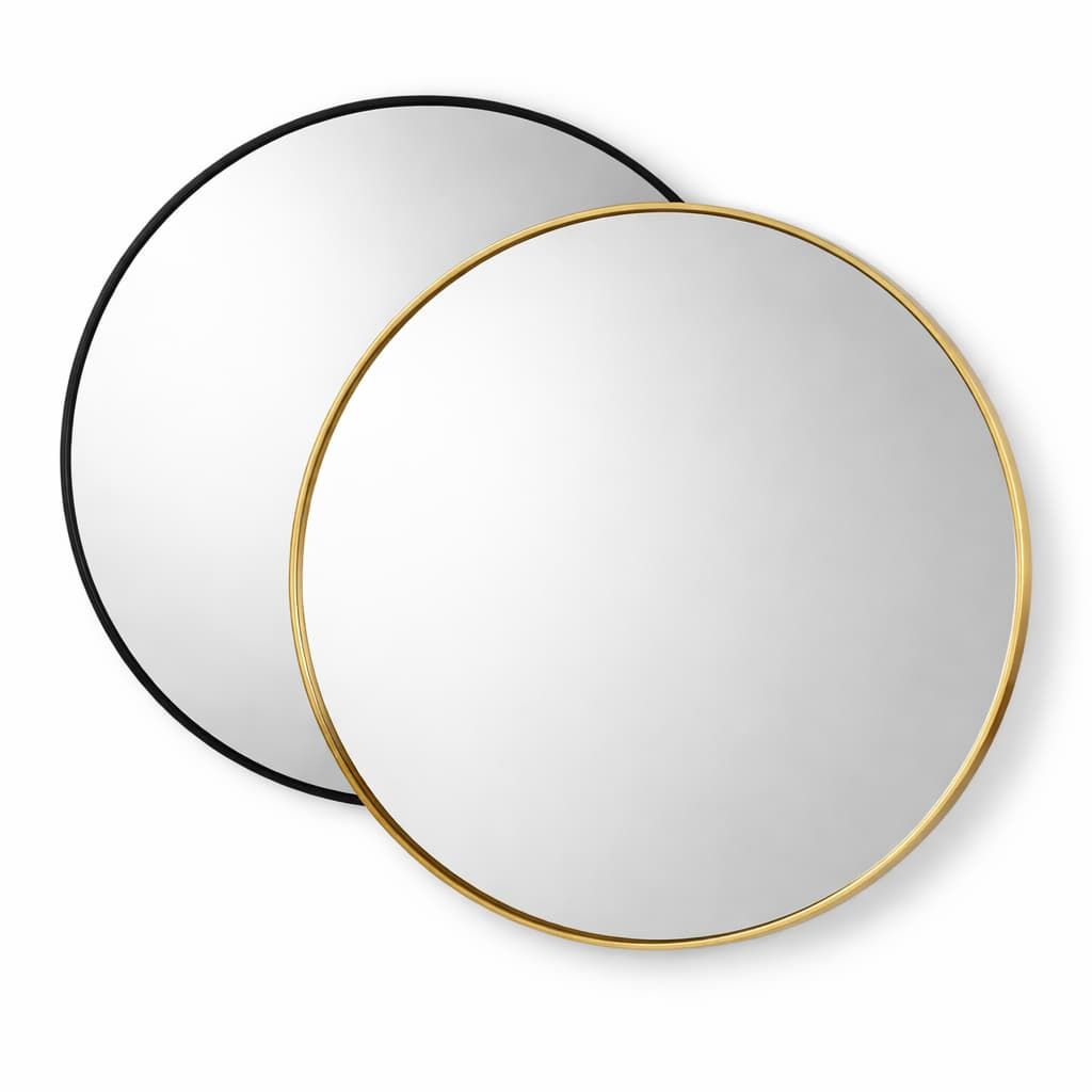 Espejo REDONDO PLETINA – espejo de madera a medida | Look Vintage