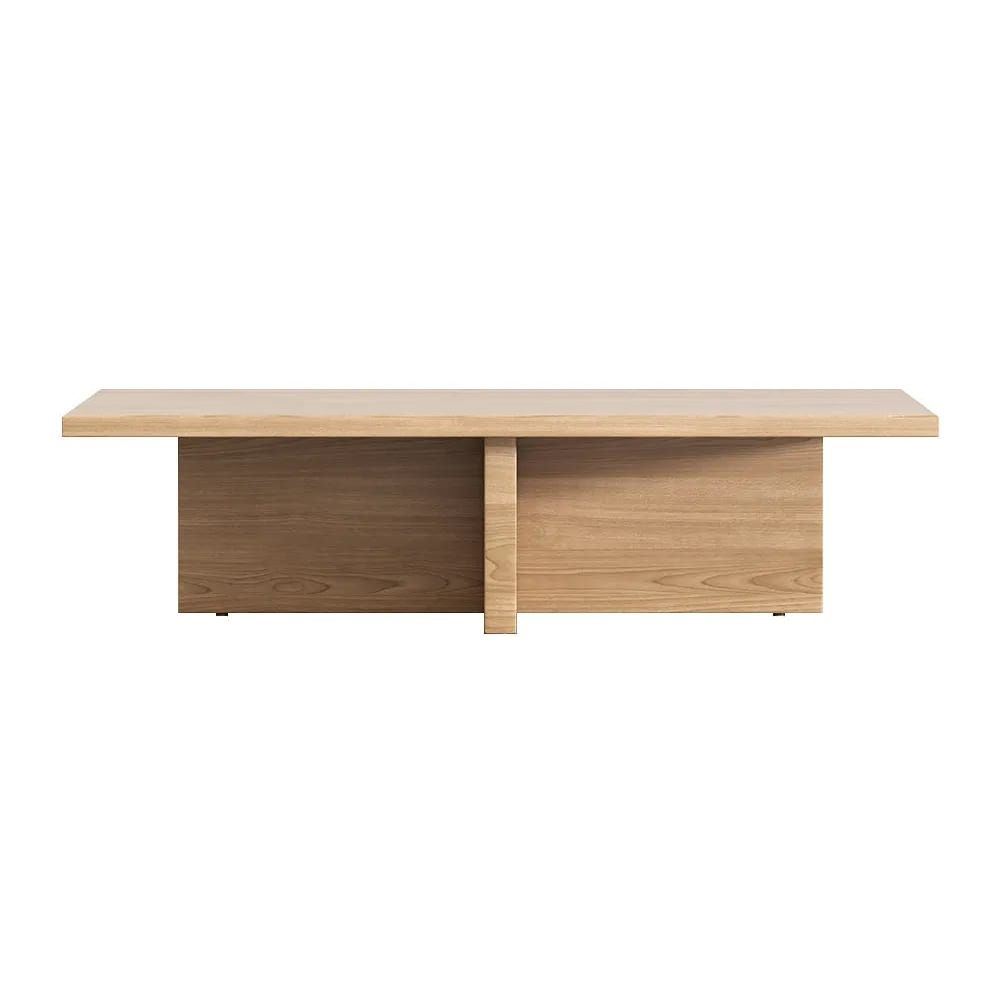 Mesa centro BALDI de roble - Manuel Interiorismo