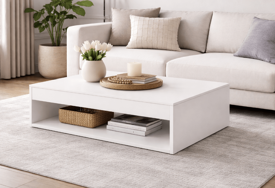 Mesa centro KALKU madera roble - Manuel Interiorismo