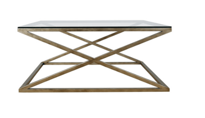 Mesa centro SEVI Tapa Cristal - Manuel Interiorismo