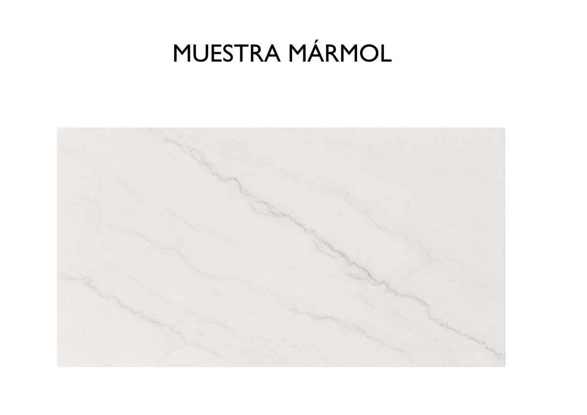 Mesa centro SEVI Tapa Marmol - Manuel Interiorismo
