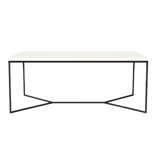 Mesa centro SPIDER de chapa roble y hierro - Manuel Interiorismo