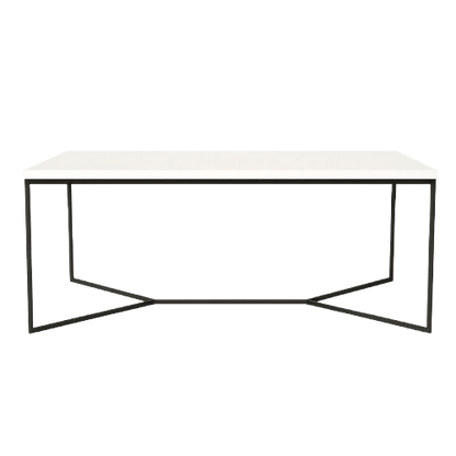 Mesa centro SPIDER de chapa roble y hierro - Manuel Interiorismo