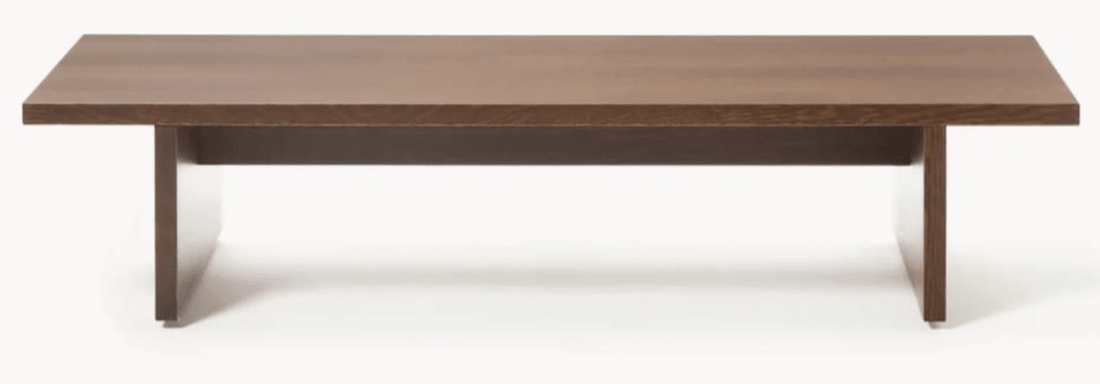 Mesa centro VADOR de roble - Manuel Interiorismo
