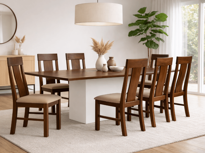 Mesa comedor LURA lisa - Manuel Interiorismo