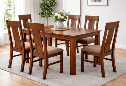 Mesa Comedor Madera RECTA - Manuel Interiorismo