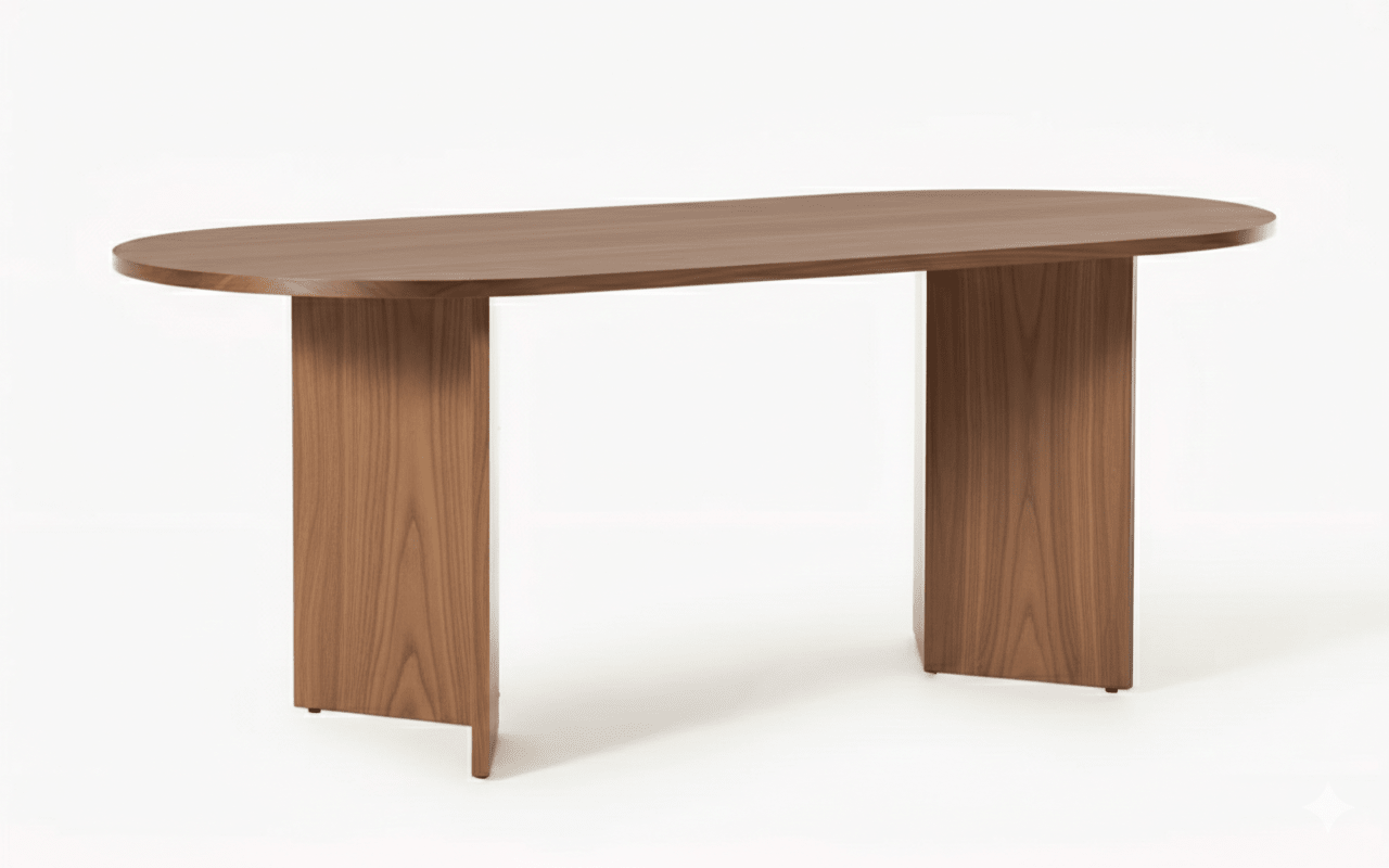 Mesa comedor VALBUENA ovalada - Manuel Interiorismo