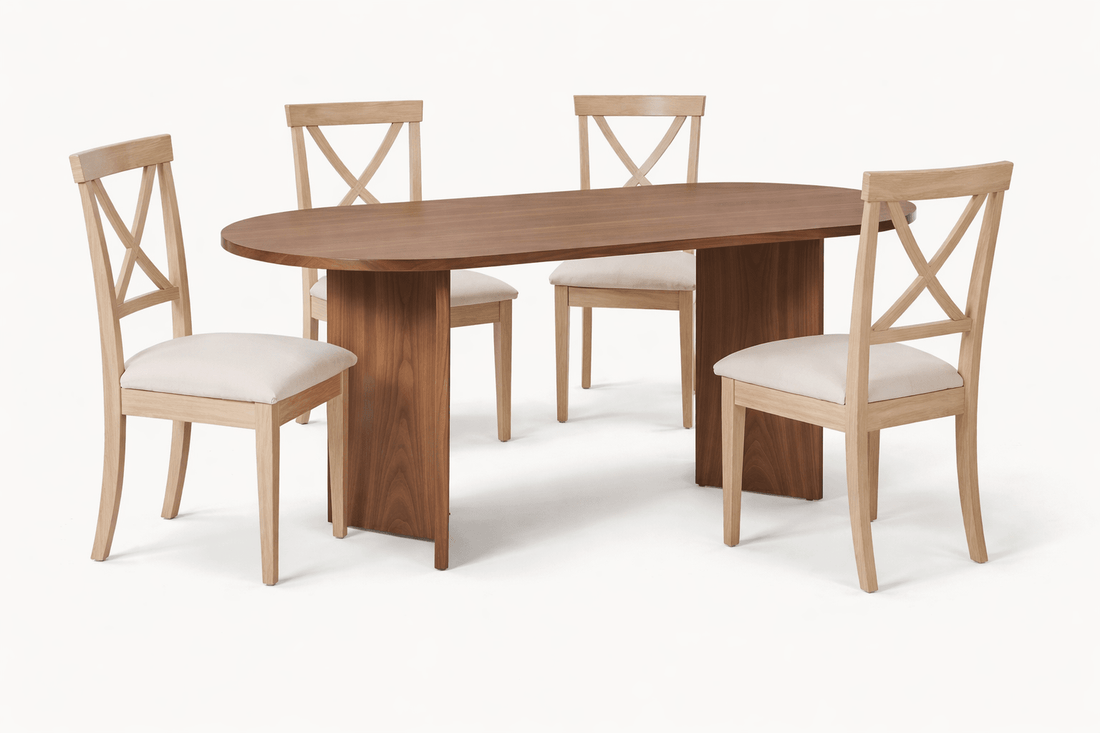 Mesa comedor VALBUENA ovalada - Manuel Interiorismo