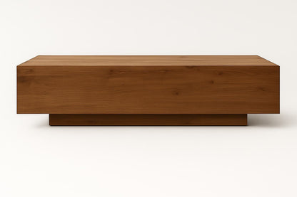 Mesa de centro CUBO 426 – Diseño cúbico de madera - Manuel Interiorismo