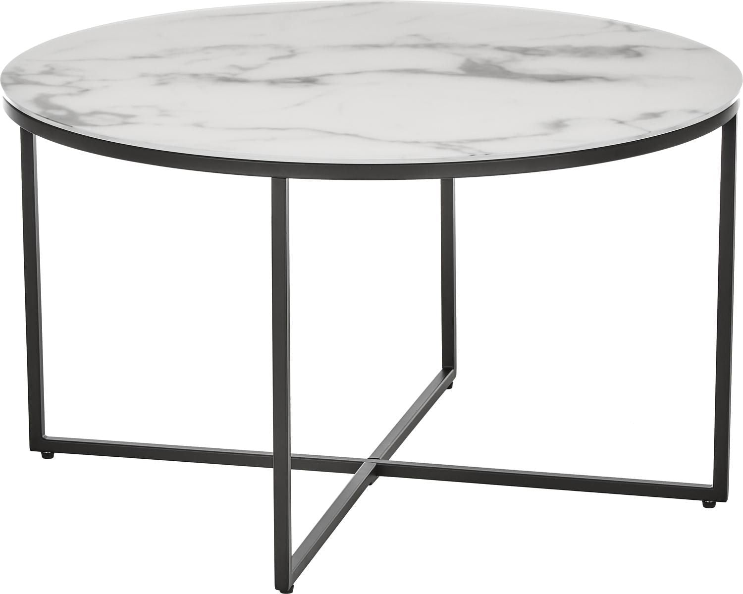 Mesa de centro REDON de mármol - Manuel Interiorismo