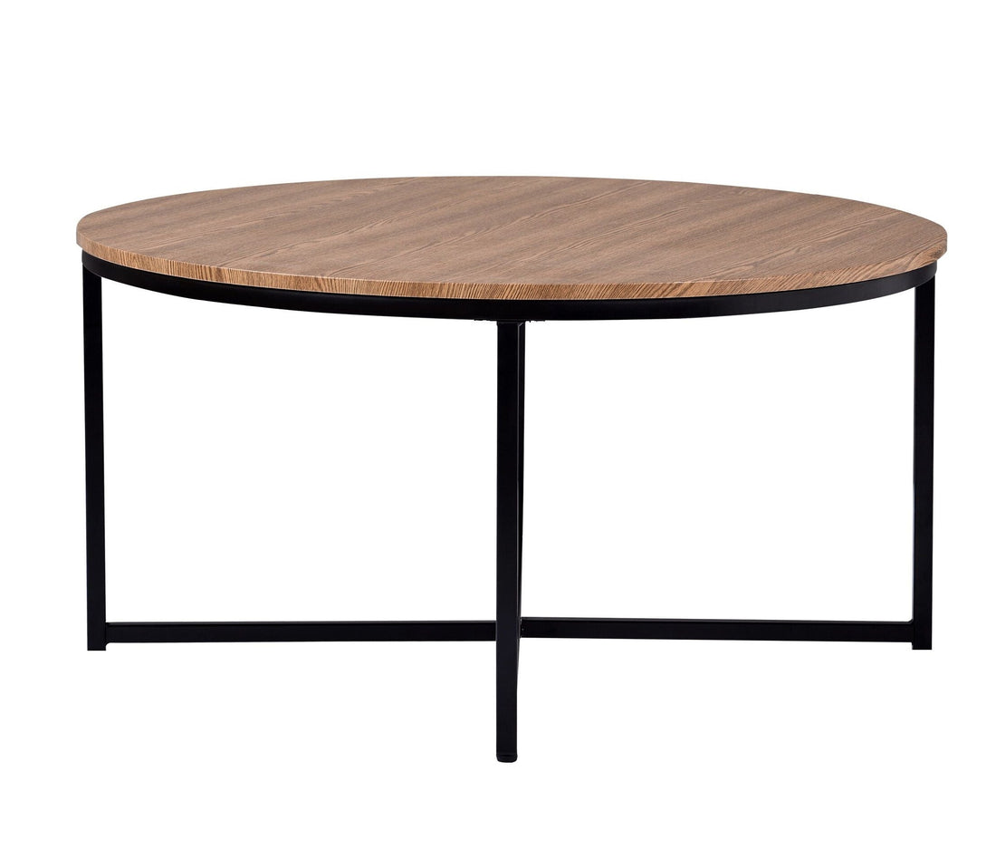 Mesa de centro REDON madera – mesa de centro a medida madera | Look Vintage
