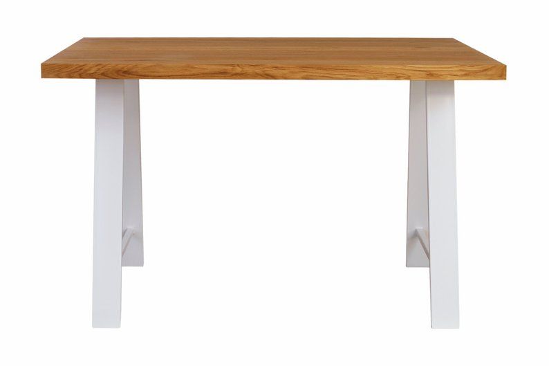 Mesa de comedor industrial VENUS – Roble natural y hierro forjado a medida vista 4 – mesa de comedor a medida madera | Look V