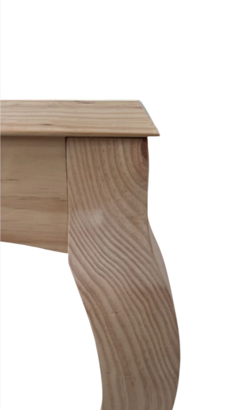 Mesa HENRY de comedor clásica – Pino con patas isabelinas a medida - Manuel Interiorismo