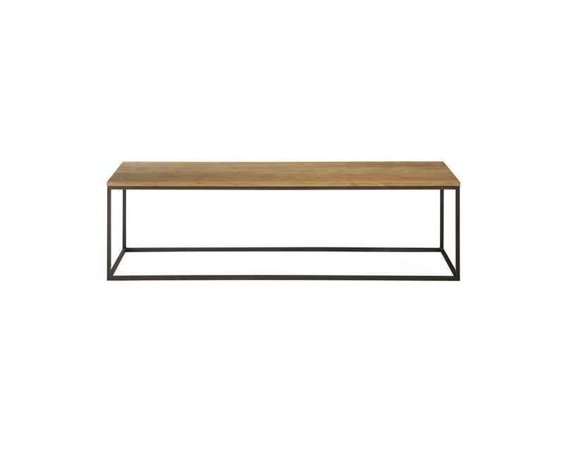 Mueble TV ABABUJ - Hierro y roble - Mueblia Interiorismo