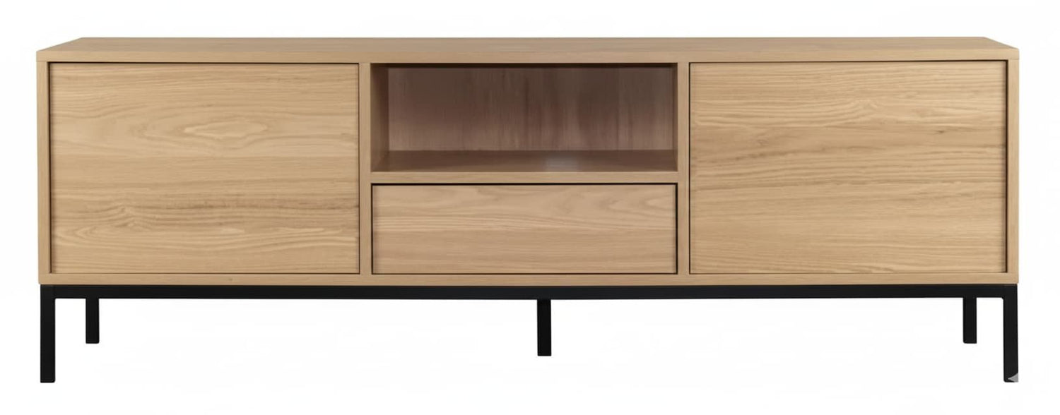 Mueble TV CALAD B/H P – mueble TV a medida madera | Look Vintage