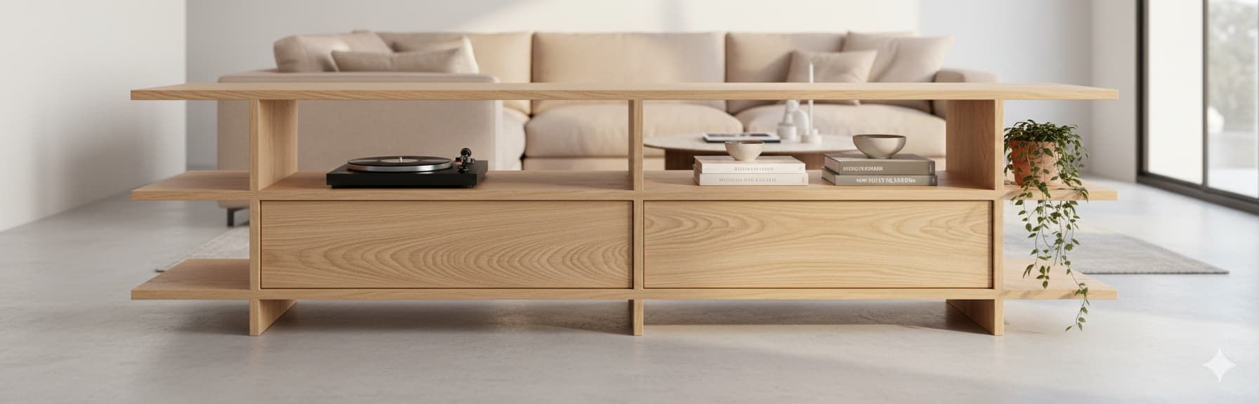 Mueble TV VOLA - Manuel Interiorismo